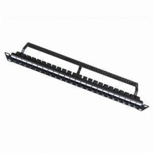 CAT6/Cat5e 24-Port UTP Blank Patch Panel